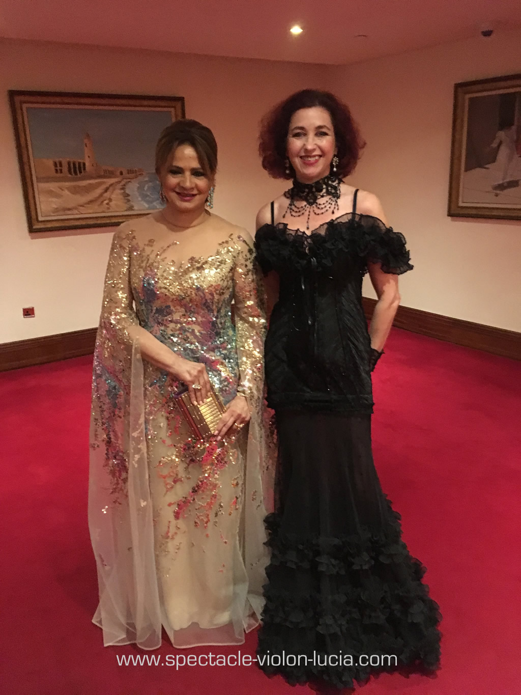 Avec la Princesse Al Thani, Doha, Quatar